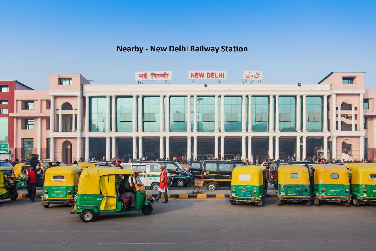 Oyo Hotel Silver Shine Near Gurudwara Shri Bangla Sahib New Delhi Bagian luar foto